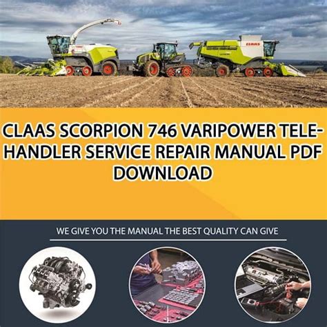 Claas Scorpion Service Manual